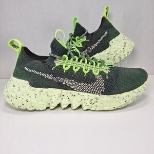 Nike Space Hippie 01 Carbon Green Running Shoes DJ3056-300 Men's Size 6.5